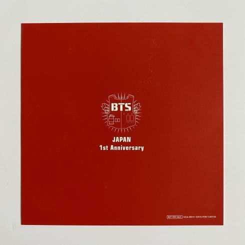 BTS '1ST JAPAN ANNIVERSARY - FOR YOU' HANDSHAKE EVENT PHOTOCARD - SUGA